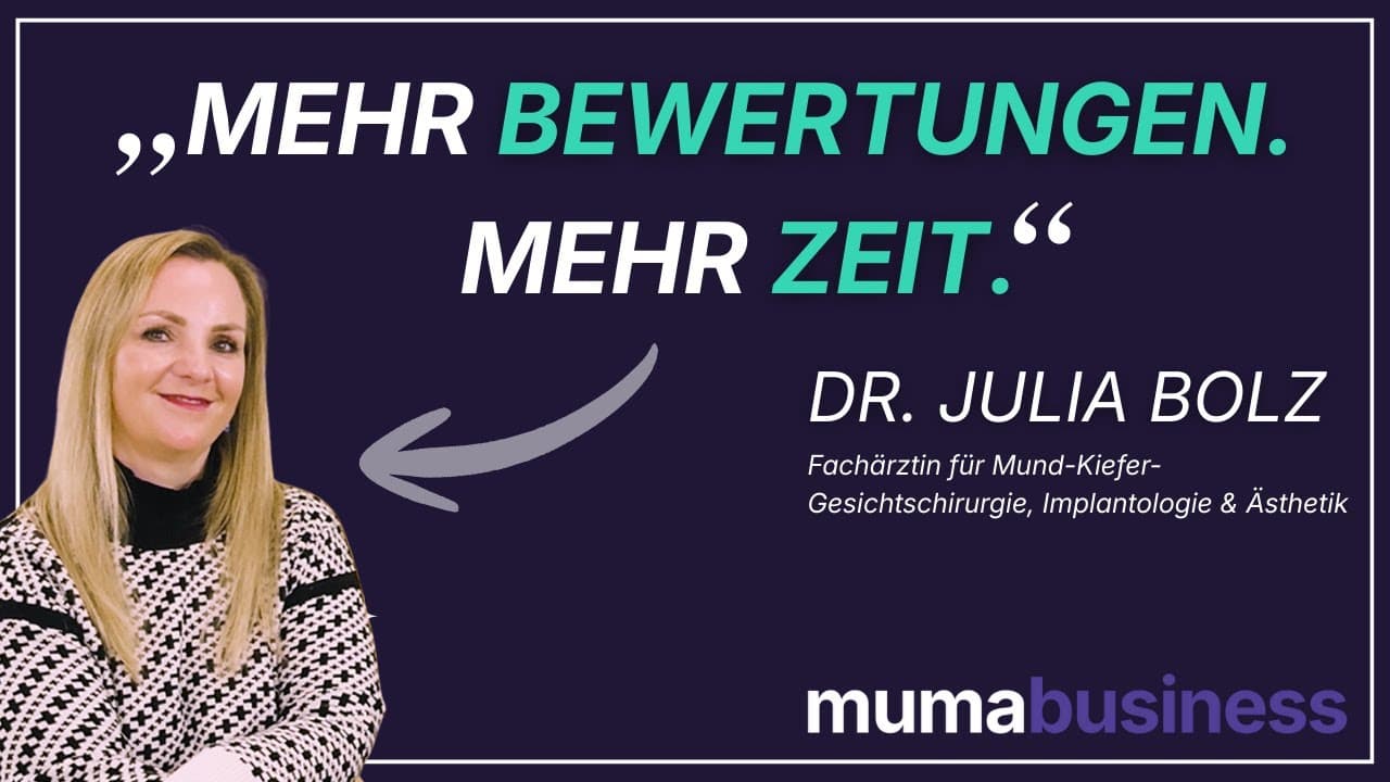 Video Vorschau - Dr. Julia Bolz über mumabusiness